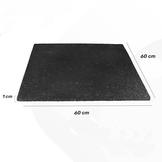 Килимок антивібраційний антиковзаючий ізолюючий 600х600х10 мм Графітовий - фото 4