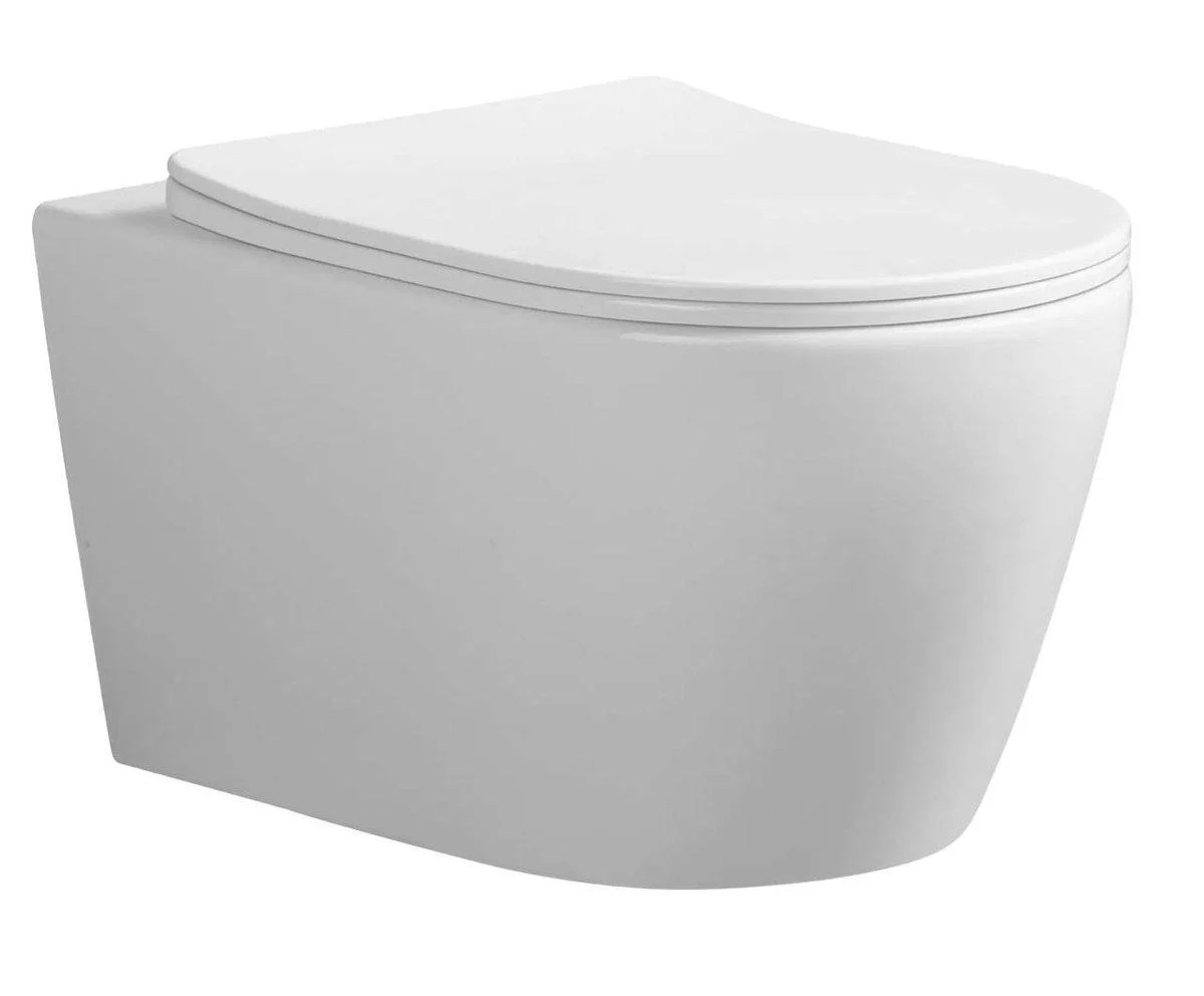 Унитаз подвесной Perla Loki PST77702 керамика Белый (2796804511)