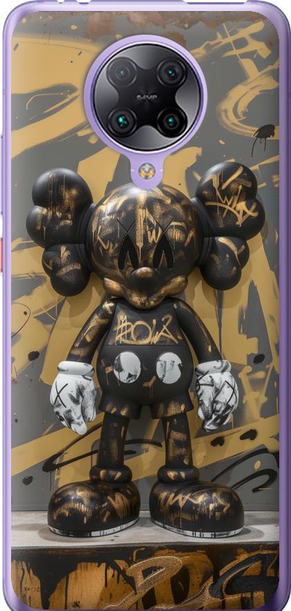 Чехол на Xiaomi Redmi K30 Pro Bronze kaws (6097u-1899-42517)