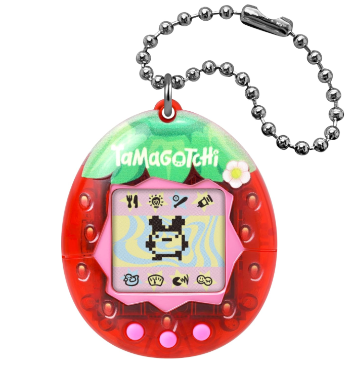 Игрушка для детей петомет Tamagotchi Fresh Strawberry электронный виртуальный уход за цифровым питомцем (35276023) Игрушка для детей петомет Tamagotchi Fresh Strawberry электронный виртуальный уход за цифровым питомцем (35276023)