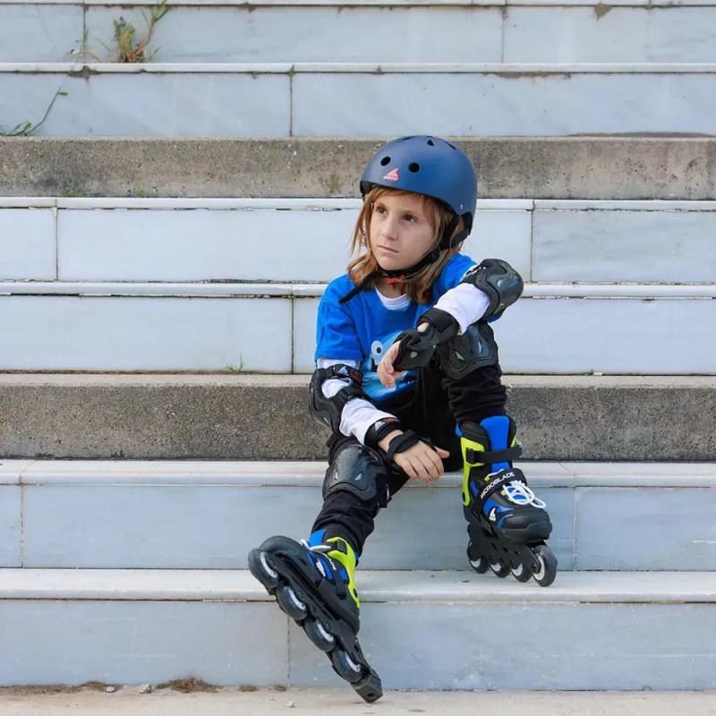 Ролики детские Rollerblade Microblade Black/Blue - фото 8