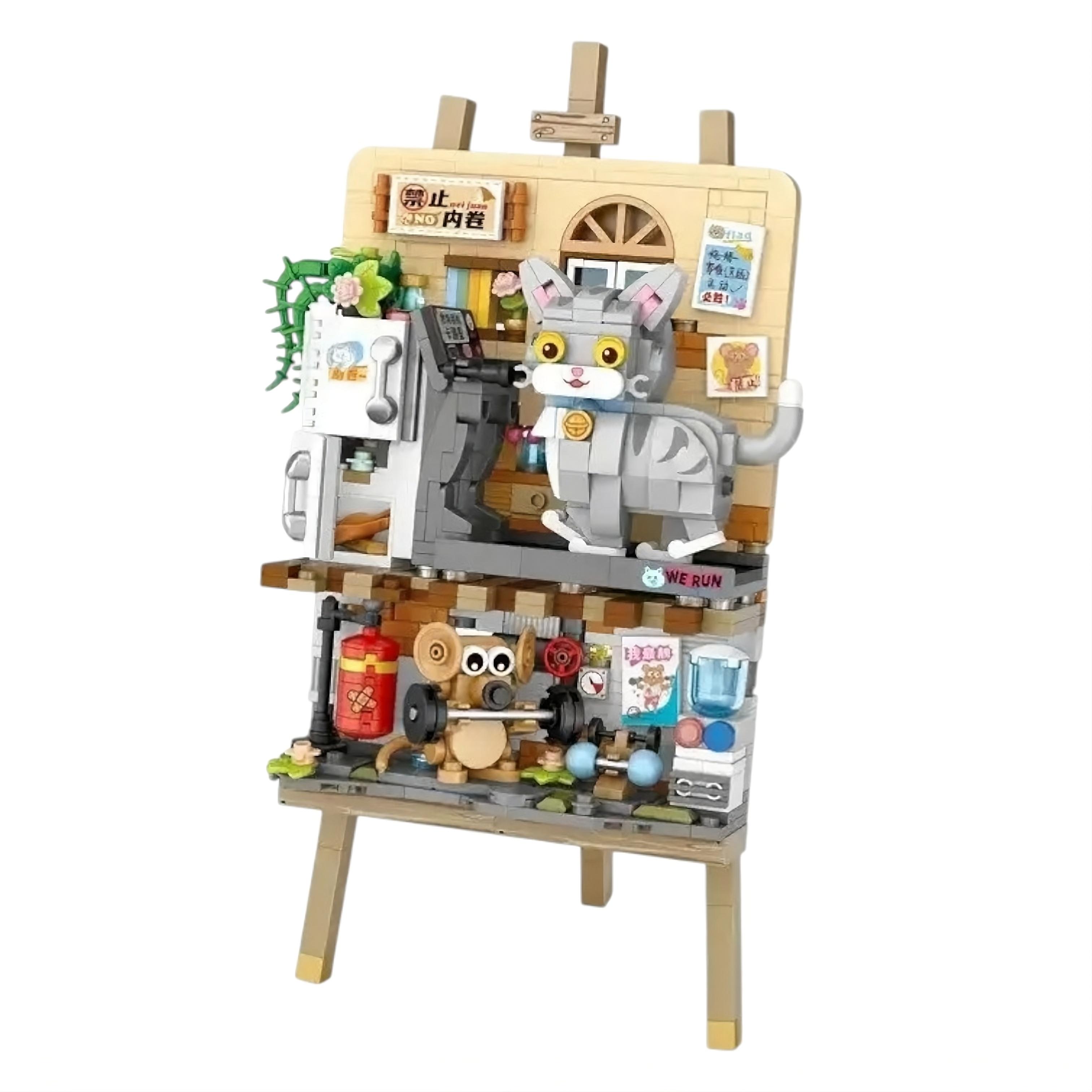 Конструктор 1387 24 Creative Мольберт 746 эл. (28594991) Конструктор 1387 24 Creative Мольберт 746 эл. (28594991)