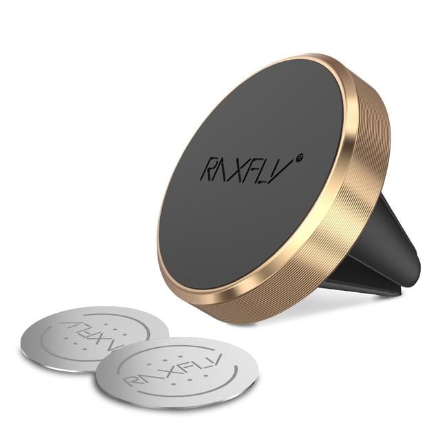 Автотримач для телефону магнітний Raxfly RAX62770 Gold