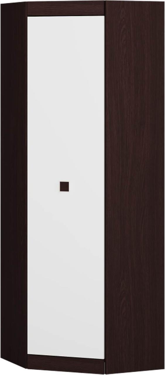 Шкаф угловой Эверест Соната 70х70х205,5 см Венге темный/Белый (2450552)