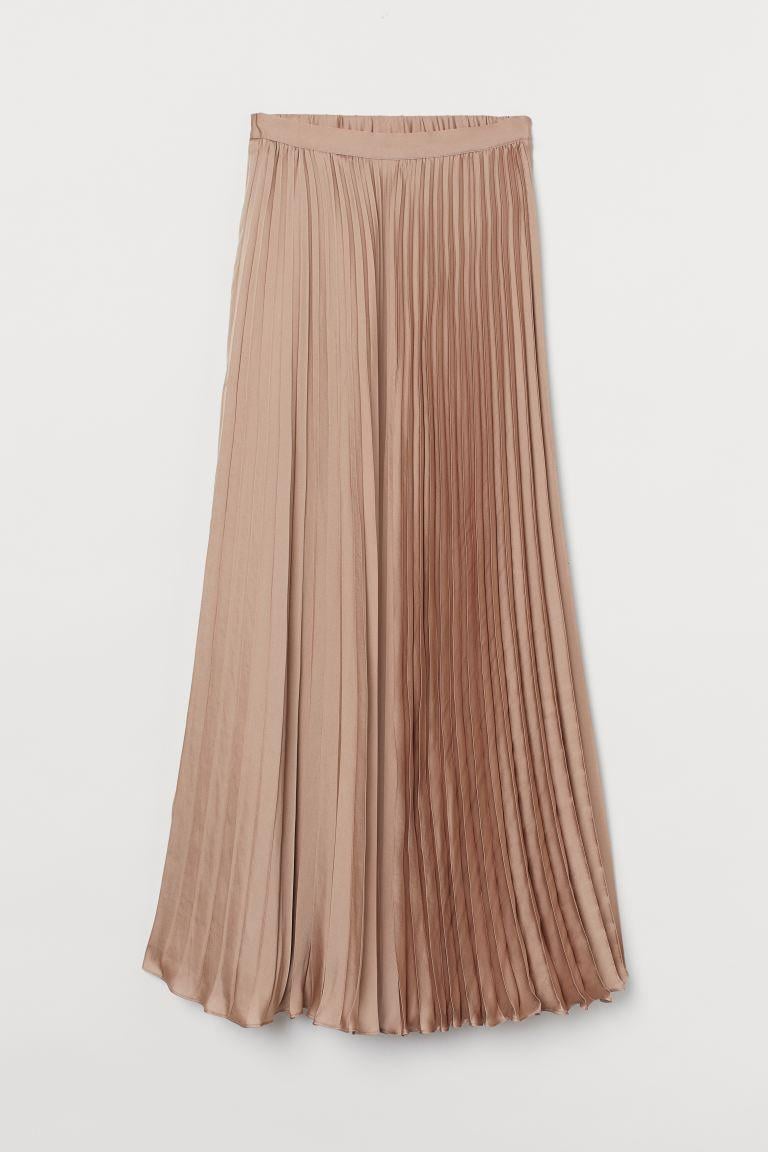 Спідниця атласна р. 36 Бежевий (8363671wer)