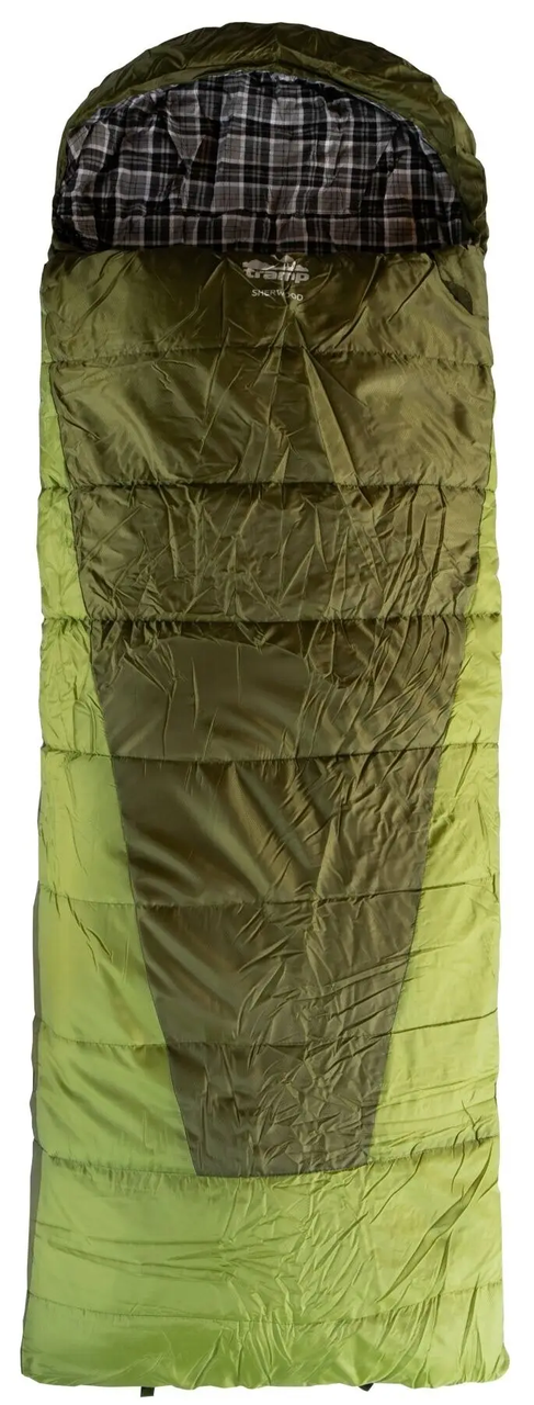 Спальный мешок Tramp Sherwood Long одеяло левое 230х100 см Dark-olive/Grey (UTRS-054L-L) - фото 1