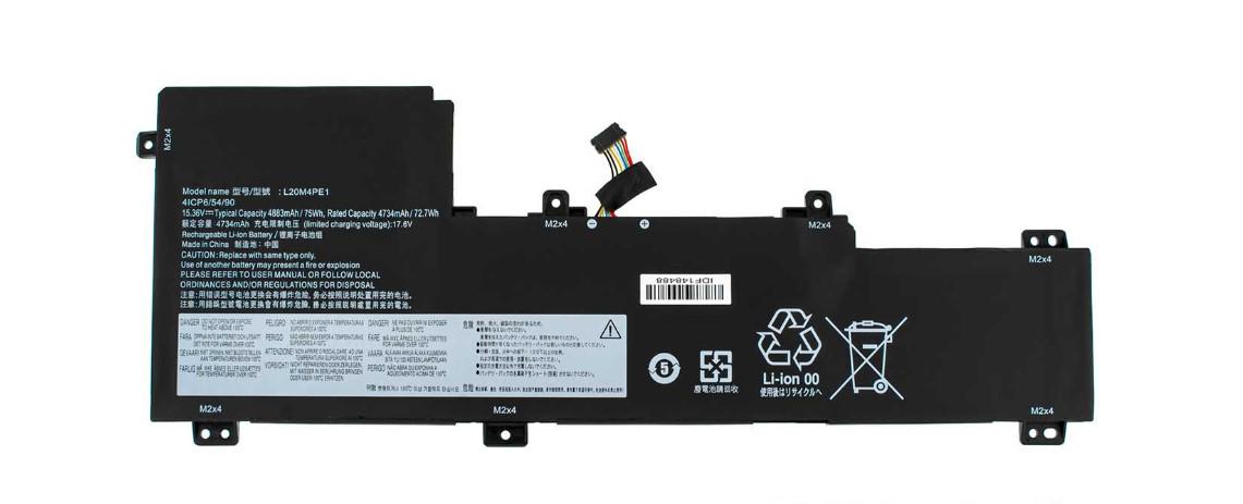 Аккумулятор для Lenovo IdeaPad 5 Pro 16IAH7 (146190)