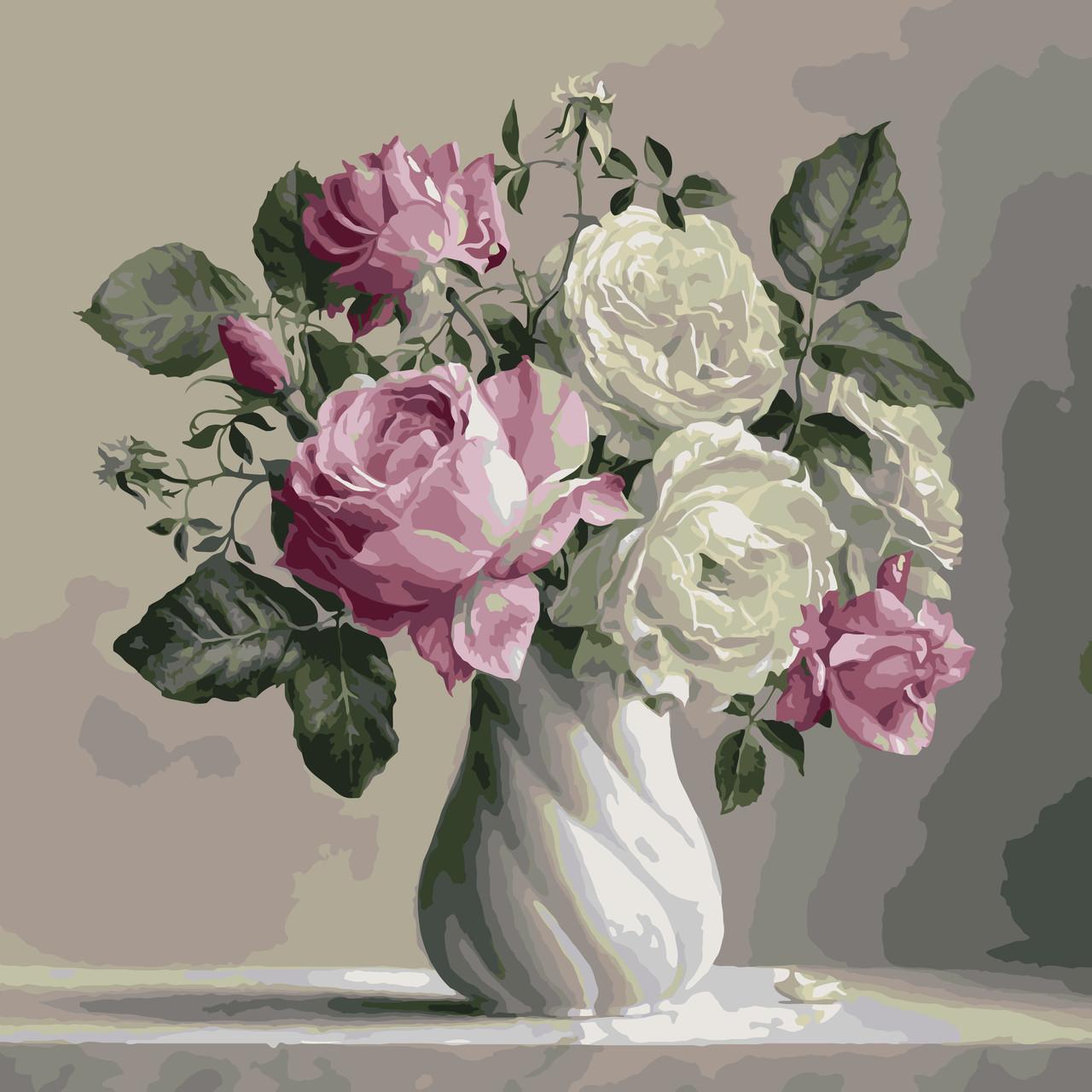 Картина по номерам Идейка Нежные мотивы 40x40 см (skl-КНО2025)