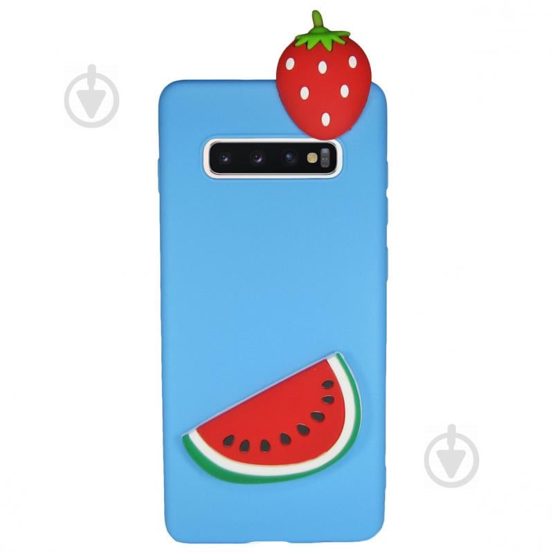 Чохол Cartoon Case 3D для Samsung G973 Galaxy S10 Кавун (arbc6112)