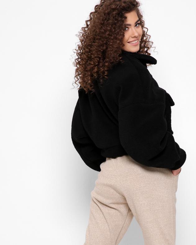 Куртка из овчины X-Woyz LS-8888-8 р. 48 Черный - фото 5