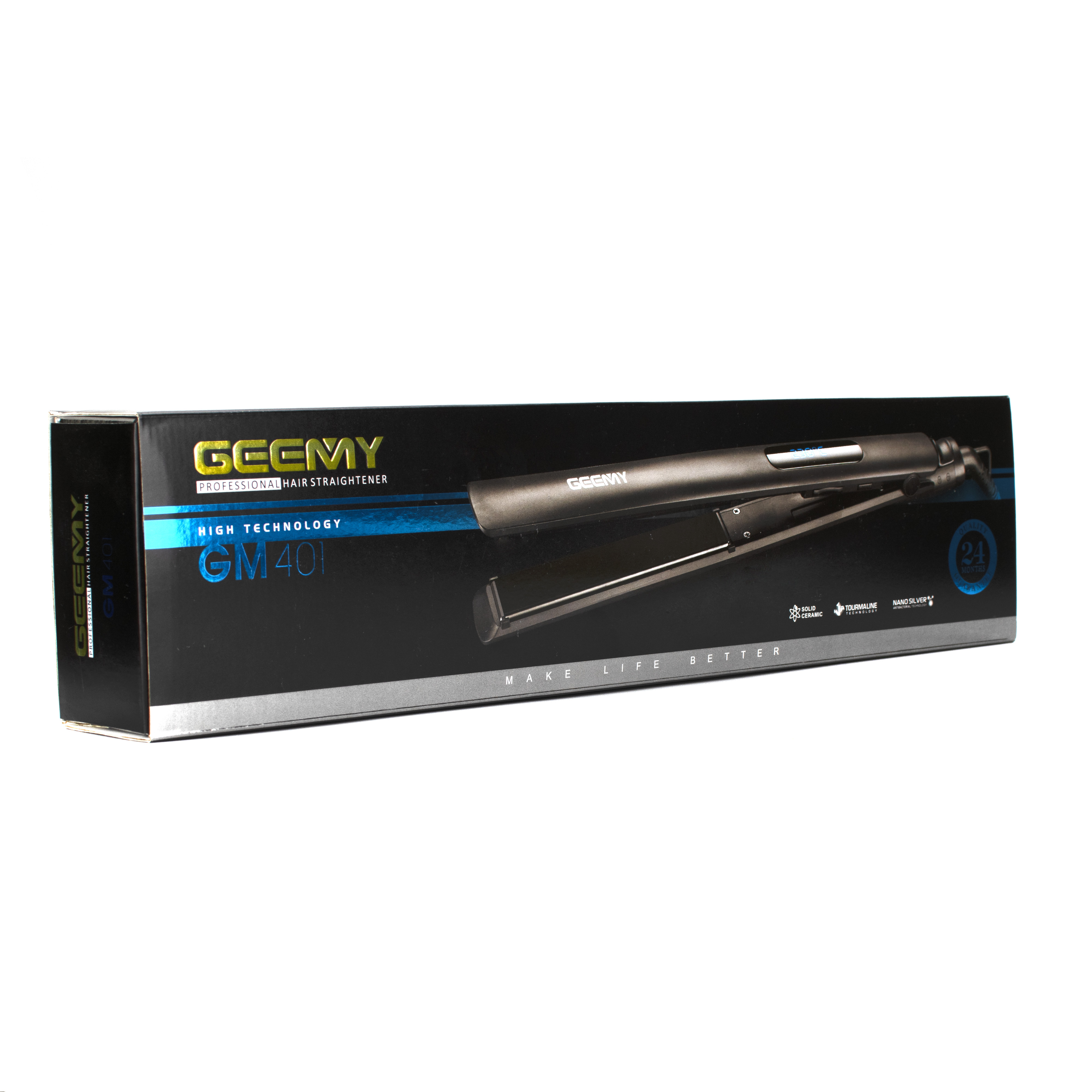 Випрямляч для волосся Geemy GM-401 Black - фото 5 Випрямляч для волосся Geemy GM-401 Black - фото 5