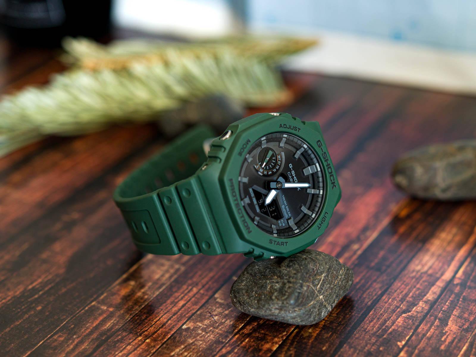 Часы Casio G-SHOCK GA-B2100-3AER (4873) - фото 2 Часы Casio G-SHOCK GA-B2100-3AER (4873) - фото 2