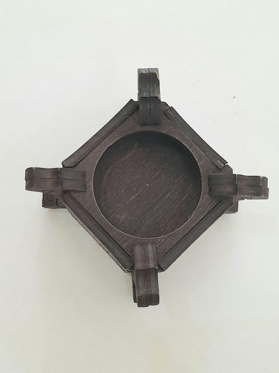 Підсвічник Гранд Презент 87 Тризуб 6,3 см (23445) - фото 4