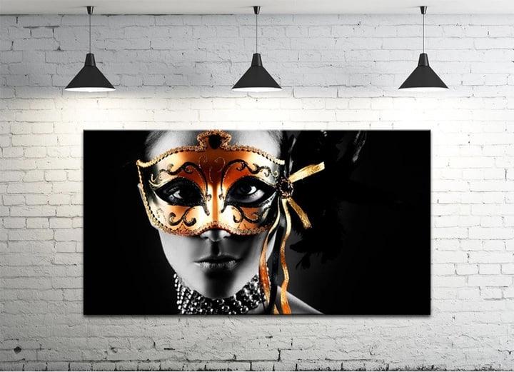 Картина на холсте DK Девушка загадка 50х100 см (DKP4560-l731)