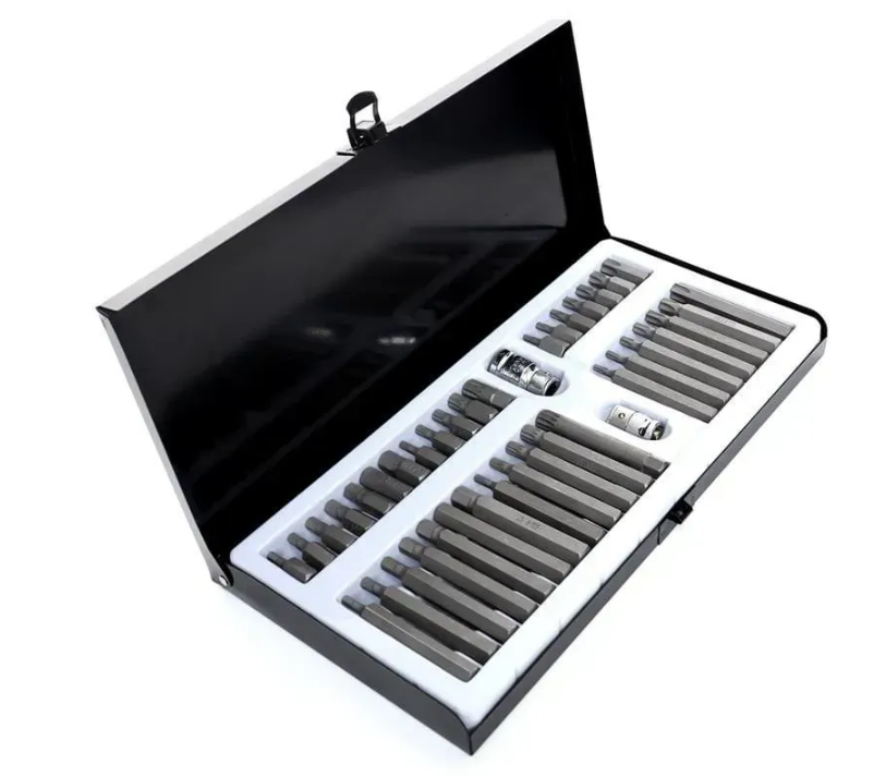Набор бит кейси Kraft&Dele KD10220 Torx Hex Spline в металлическом 40 шт. (KD10220) Набор бит кейси Kraft&Dele KD10220 Torx Hex Spline в металлическом 40 шт. (KD10220)
