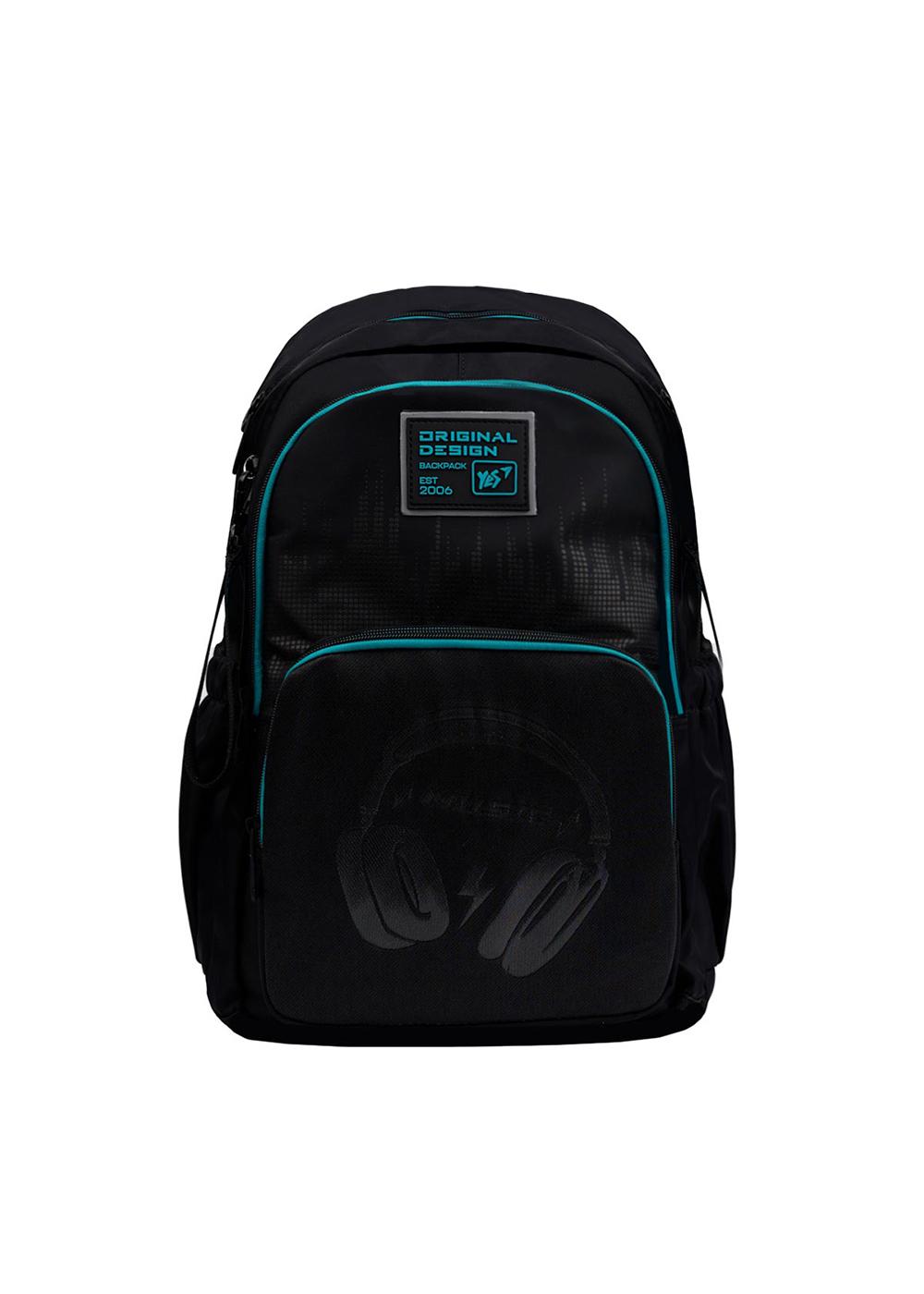Рюкзак шкільний YES TS-47 Optic Headphones (550103) - фото 2 Рюкзак шкільний YES TS-47 Optic Headphones (550103) - фото 2
