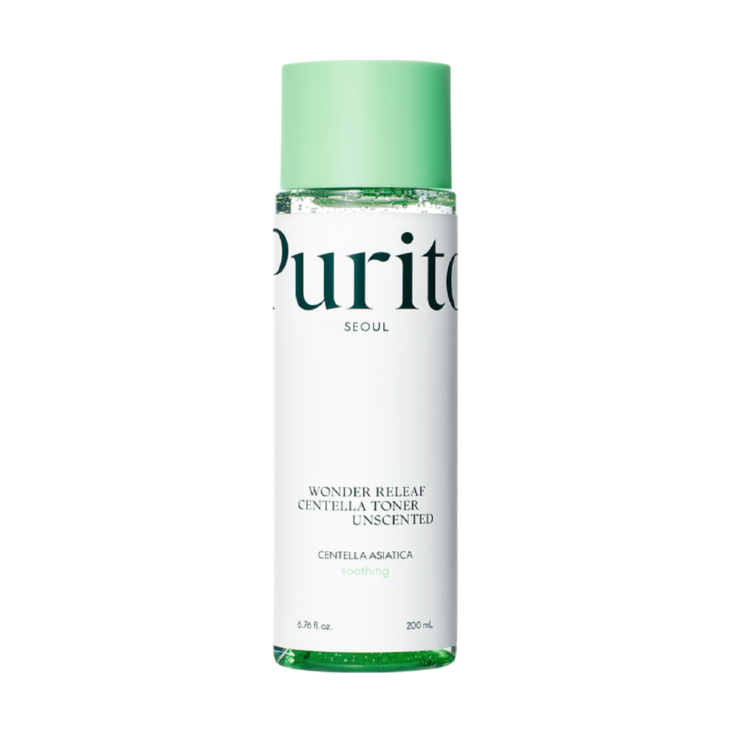 Тонер успокаивающий с центеллой без масел Purito Seoul Wonder Releaf Centella Toner Unscented 200 мл