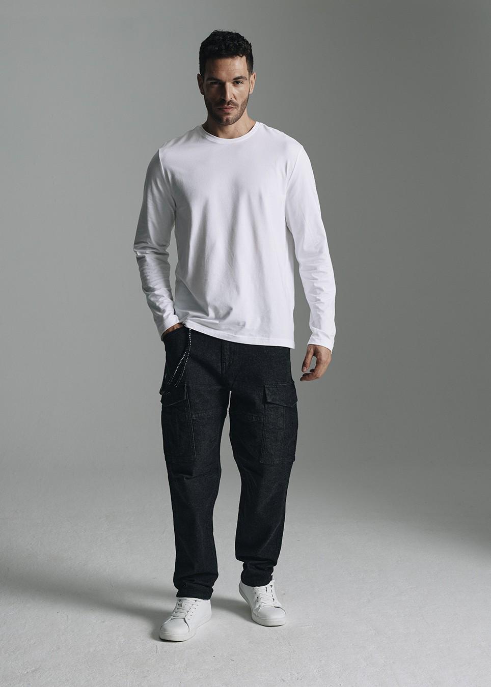 Джинси чоловічі Diverse WIKTORE р. 33 Чорний (5905384091772)