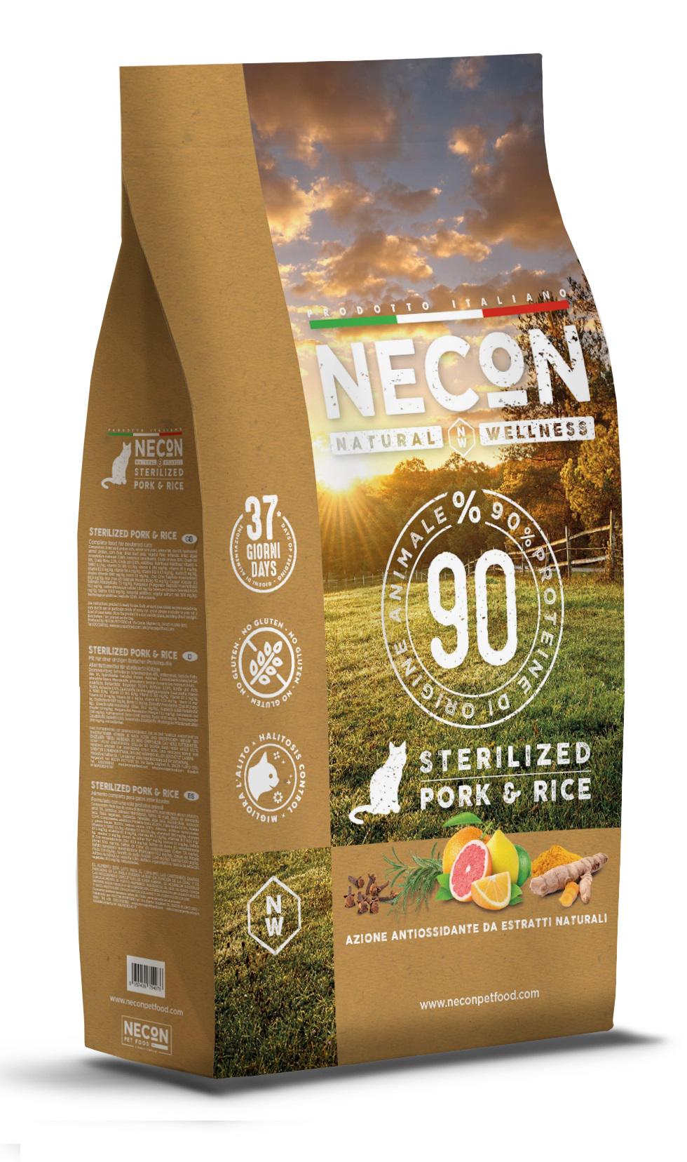 Сухий корм для котів Natural Wellness Steril Pork & Rice 1,5 кг (NW008)