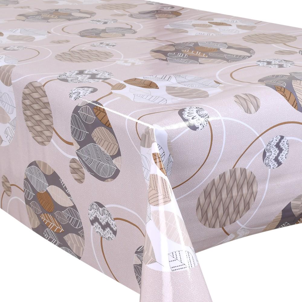 Клеенка на стол Glossy MA-5964 1,37х20 м Бежевый (30835877)