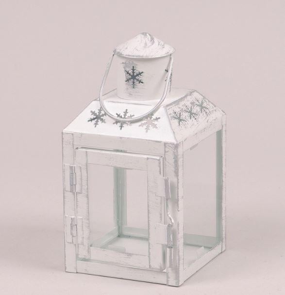 Ліхтар металевий новорічний (45561) - фото 1 Ліхтар металевий новорічний (45561) - фото 1