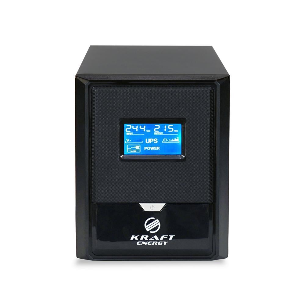 Источник бесперебойного питания Kraft UPS KRF-B1000VA LCD 24V 600W (42-00045)