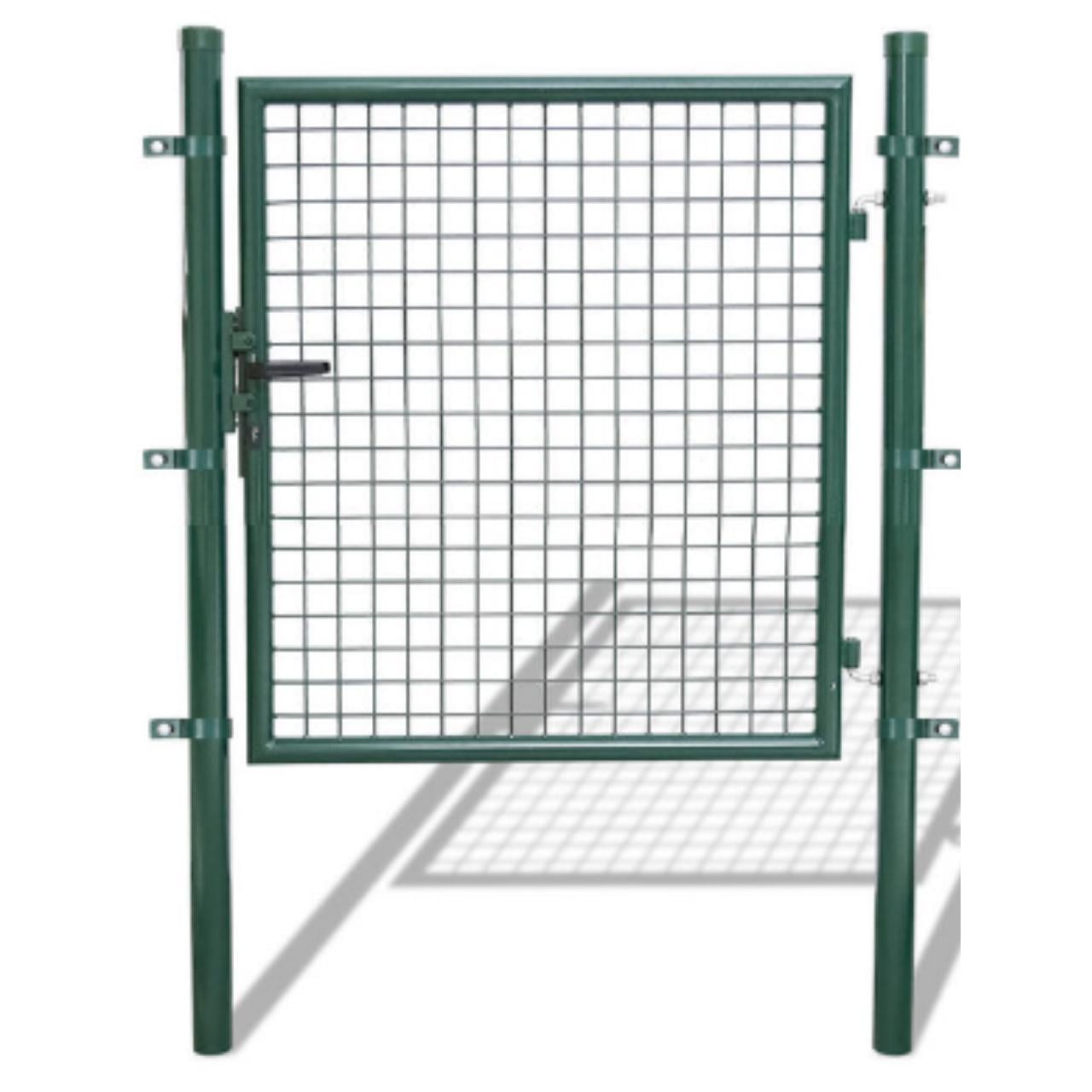 Калитка для сада KESSER с замком 80х106 см Зеленый