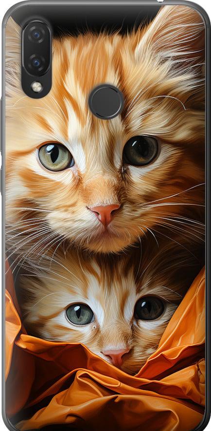 Чохол на Huawei Nova 3i Котики 2 (5664t-1541-42517)