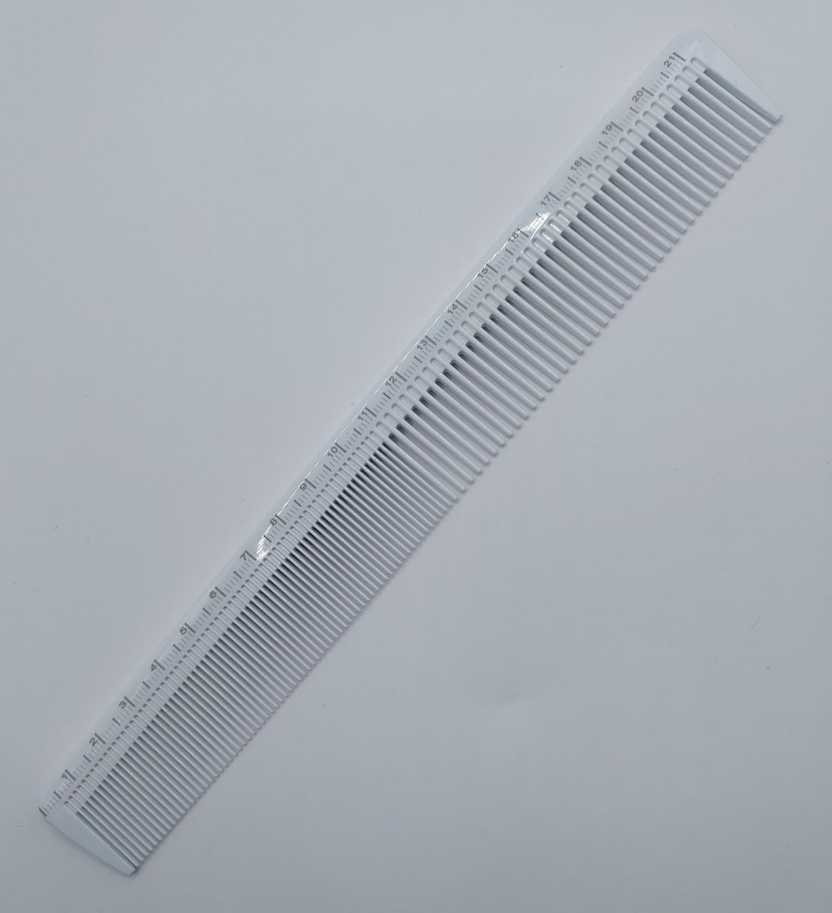 Расческа парикмахерская ДенІС professional с линейкой Белый (1453071817)