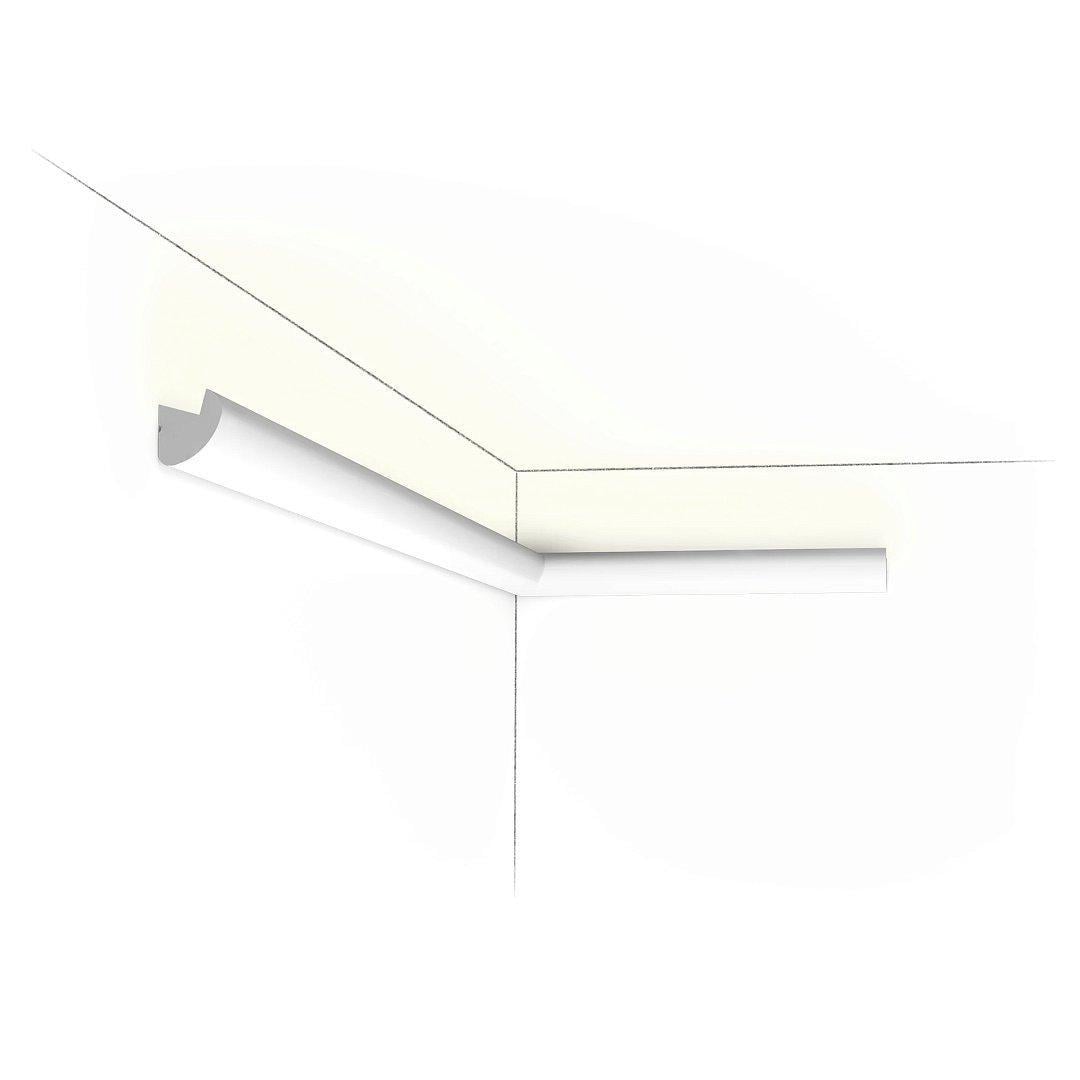 Карниз дюрополимерный Orac Decor CX188 жесткий 34х30x2000 мм (29084307)