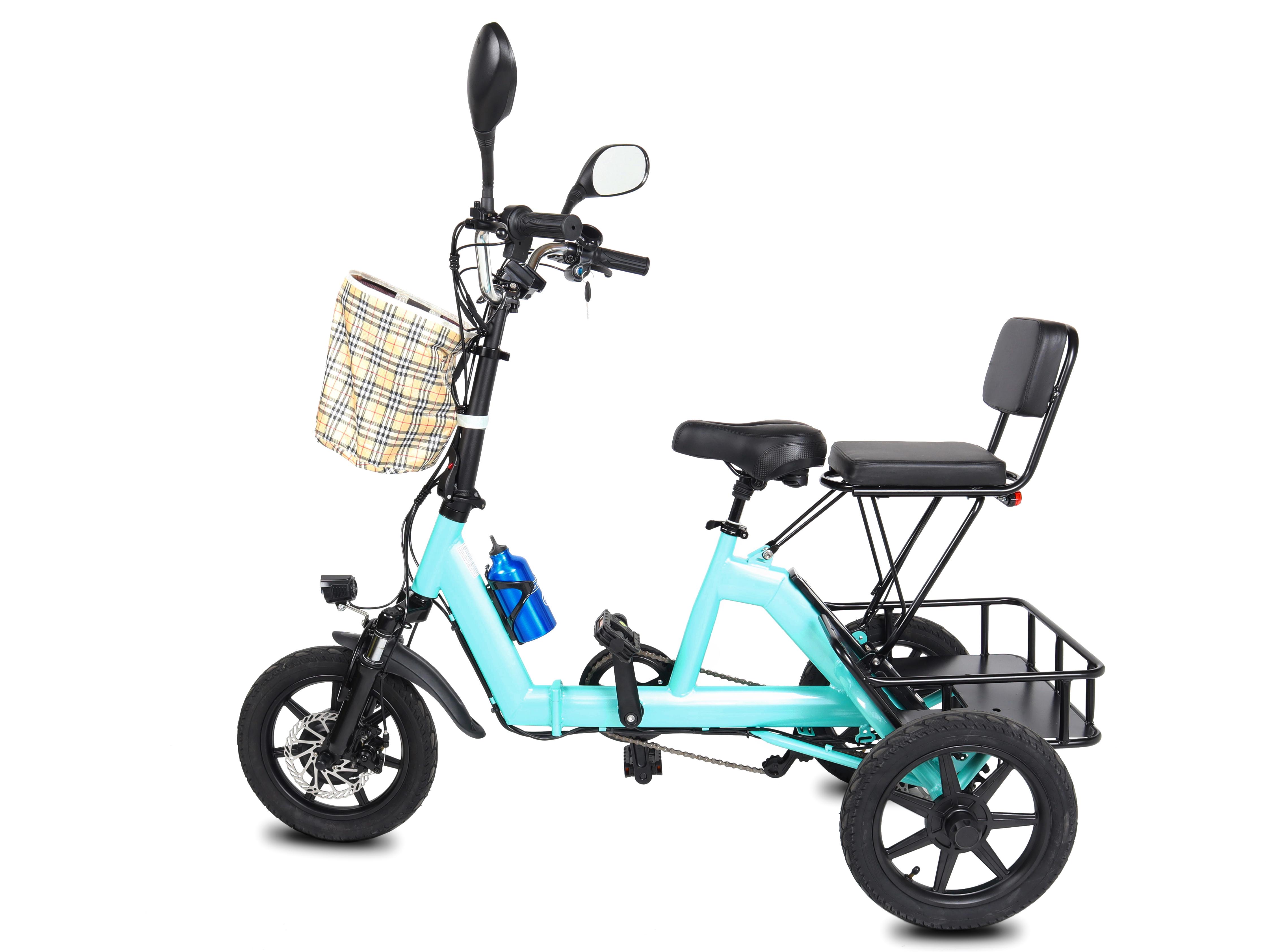 Електровелосипед складний триколісний VELOMOTOR COMFORT CARGO - фото 4