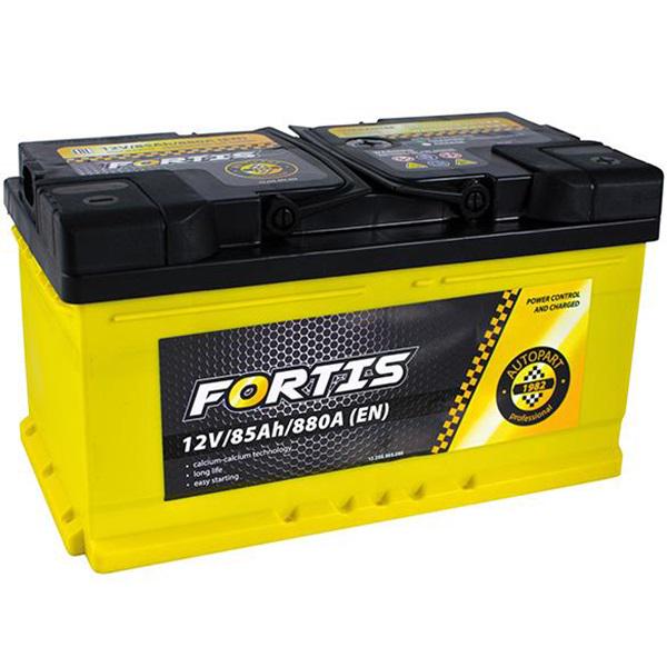 Аккумулятор Fortis FRT85-00LS sb низкий Euro 85Ah 12V