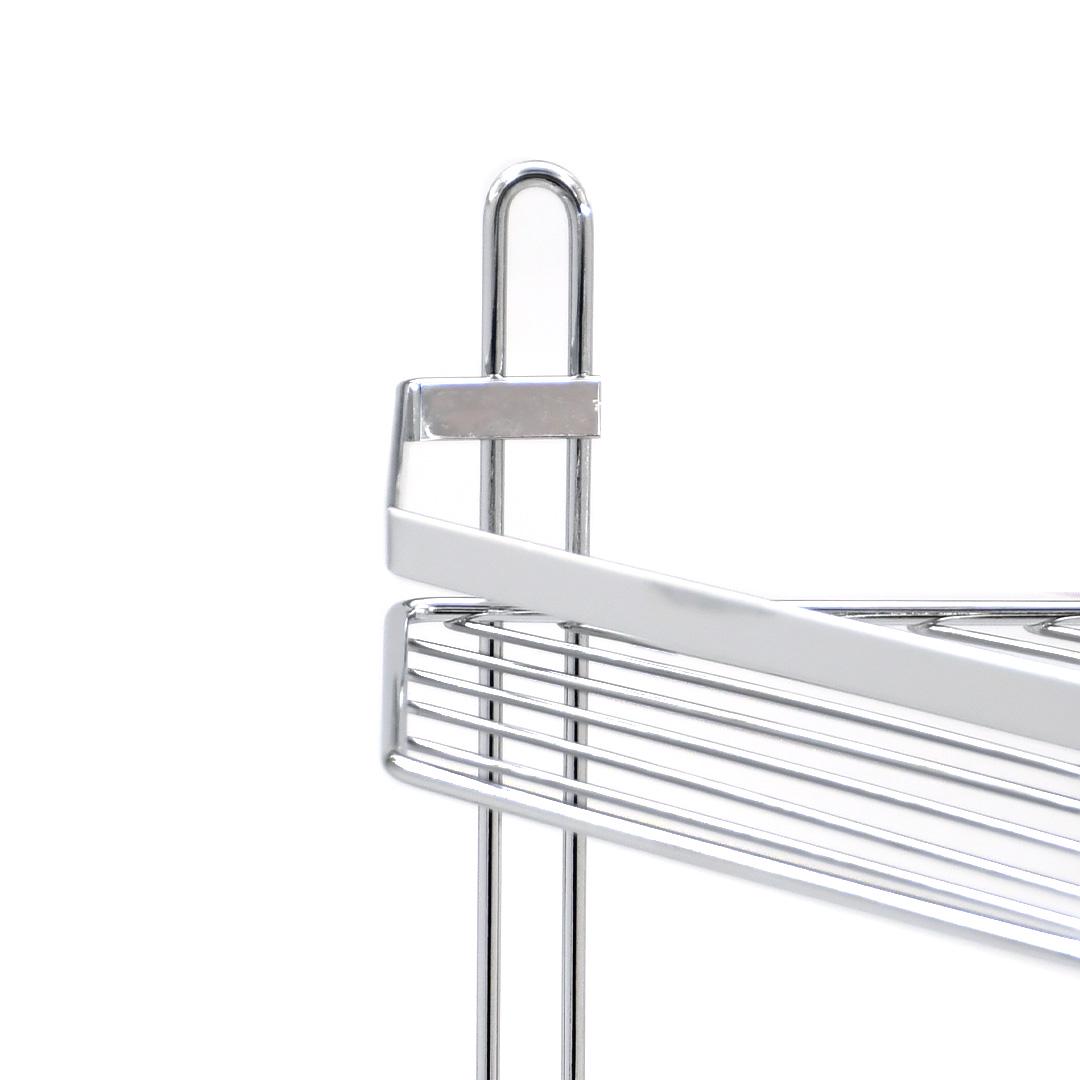 Полиця триярусна Homax 27x20x56,5 см Хром (EBA-2003) - фото 6 Полиця триярусна Homax 27x20x56,5 см Хром (EBA-2003) - фото 6