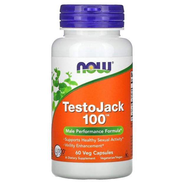 Бустер тестостерона Now Foods TestoJack 100 60 кап. (1272)