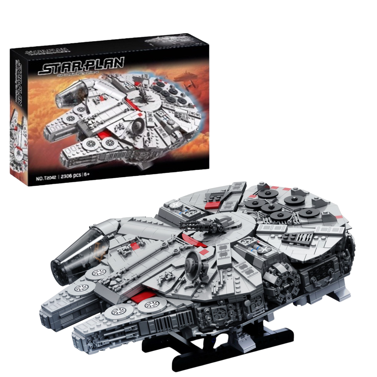 Конструктор Star Wars Сокіл тисячоліття MILLENNIUM FALCON 2306 деталей Конструктор Star Wars Сокіл тисячоліття MILLENNIUM FALCON 2306 деталей