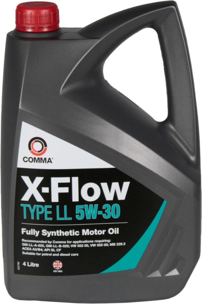 Моторное масло COMMA 5W-30 X-Flow Type LL 4 л (1400876)