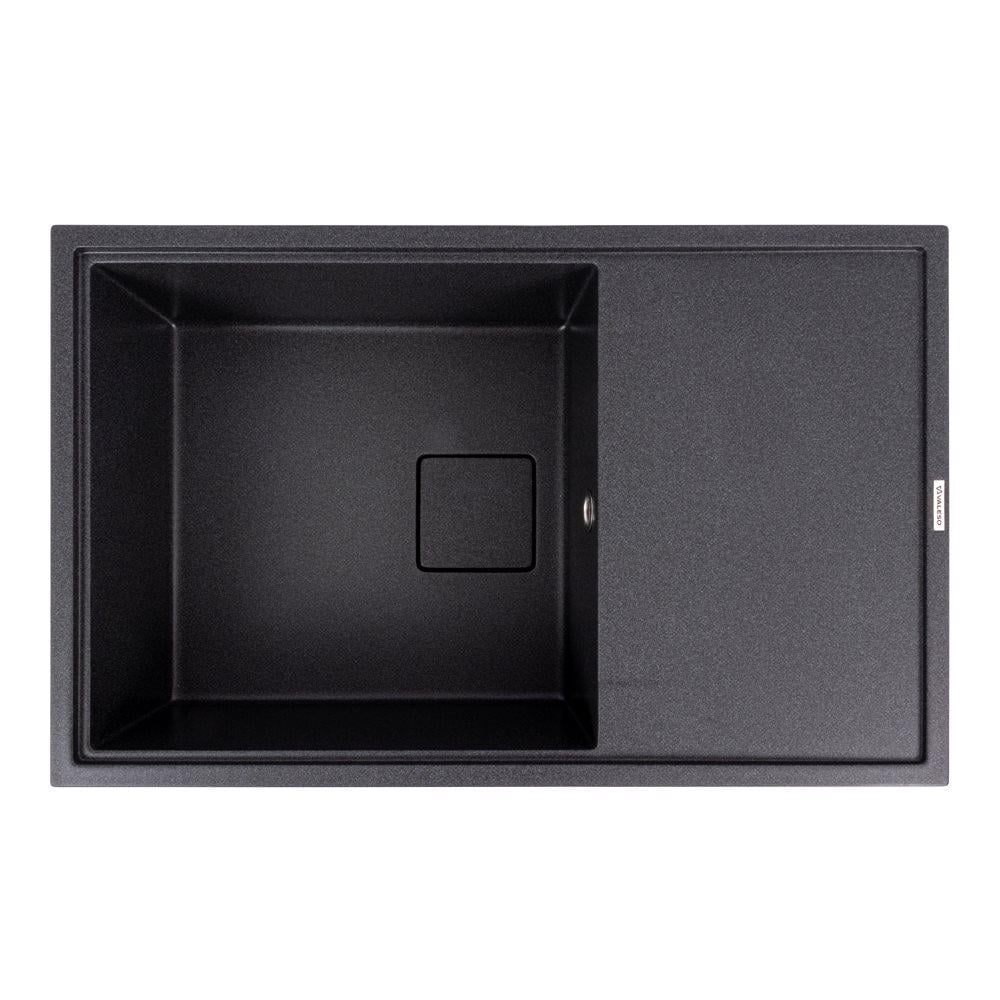 Мийка гранітна Valeso GALANS матова Карбон (7950)