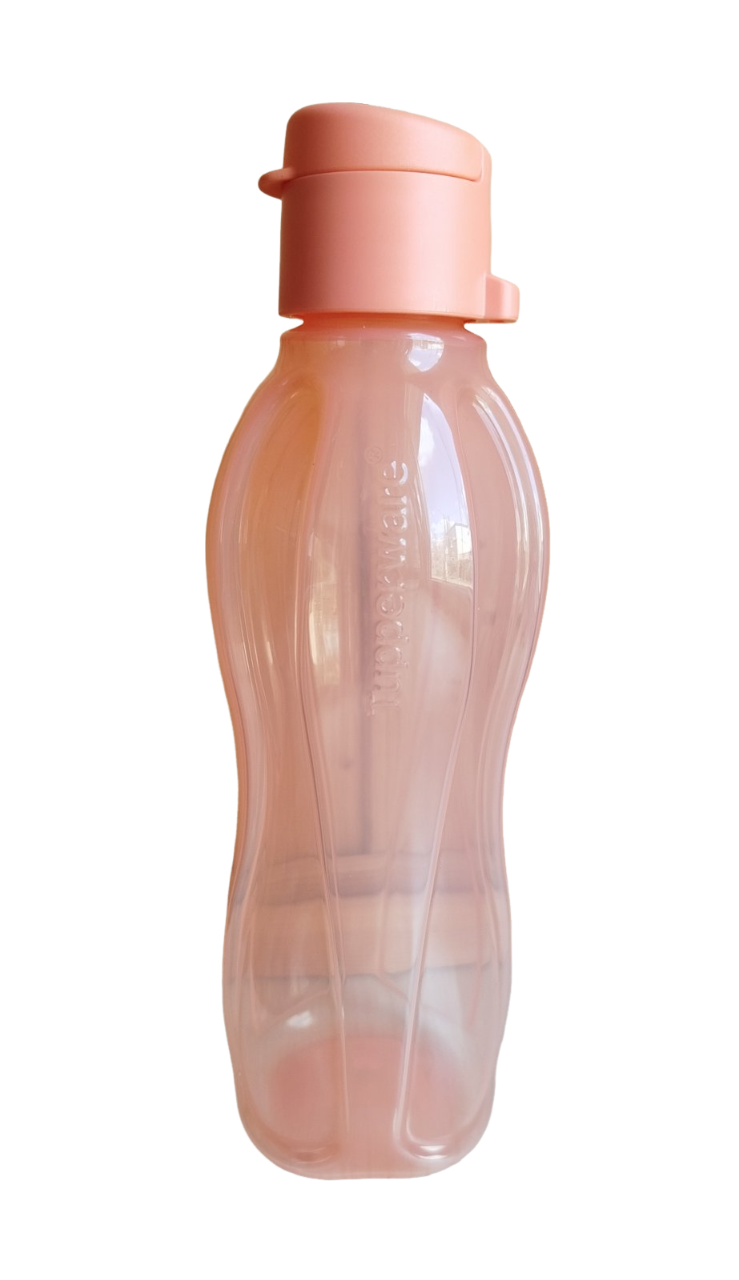 Эко-бутылка Tupperware с клапаном 500 мл Персиковый (35435494) Эко-бутылка Tupperware с клапаном 500 мл Персиковый (35435494)