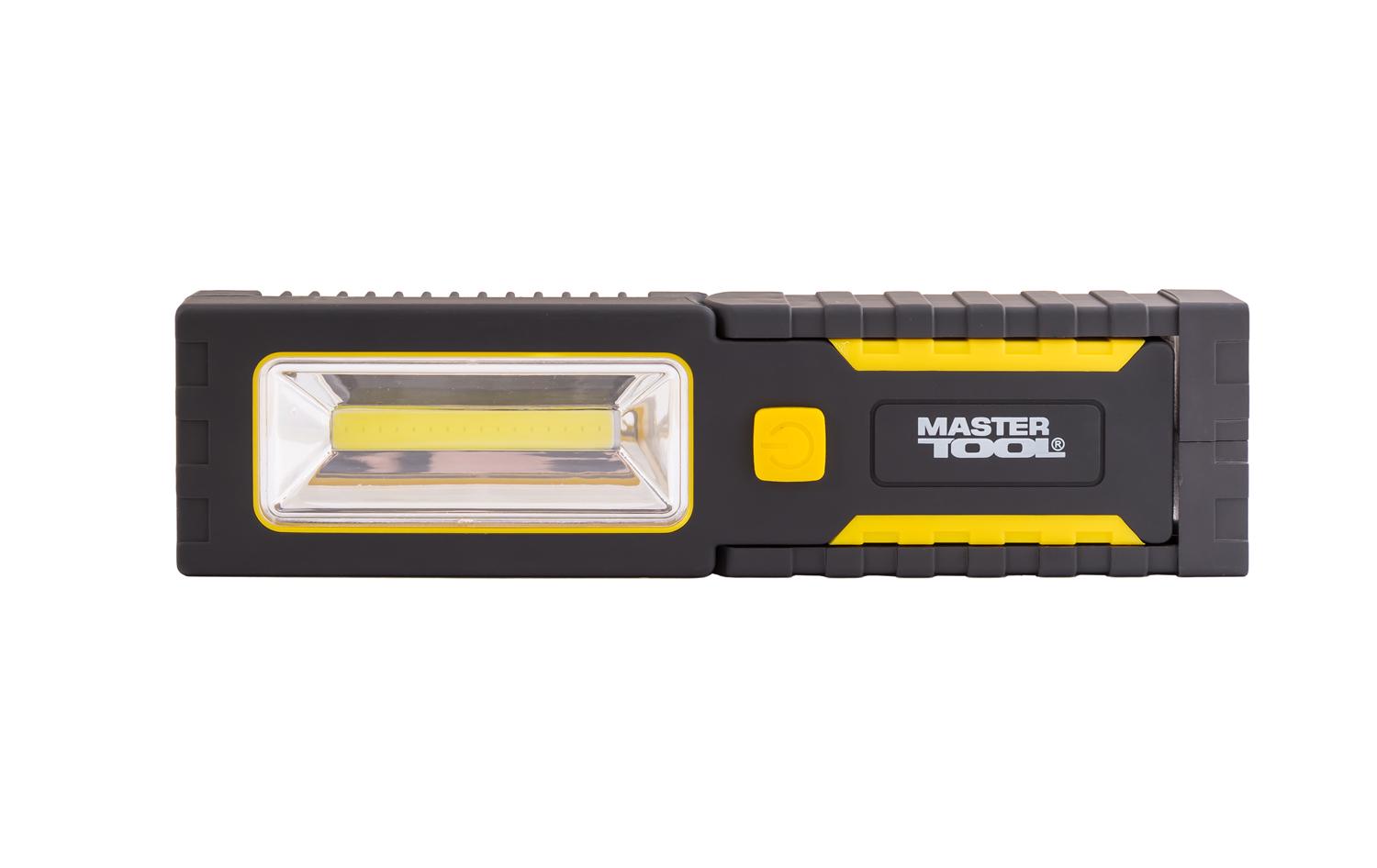 Ліхтар магнітний MasterTool тип LED Cob 3xAAA 220х54х28 мм (94-0808) - фото 6