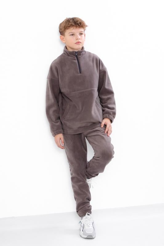 Костюм для хлопчика підлітковий Носи Своє 152 см Сірий (6453-027-1)