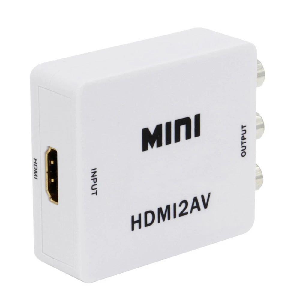 Адаптер-відеоконвертер HDV-610 AV-001 з HDMI на RCA Білий (2134436613) - фото 3