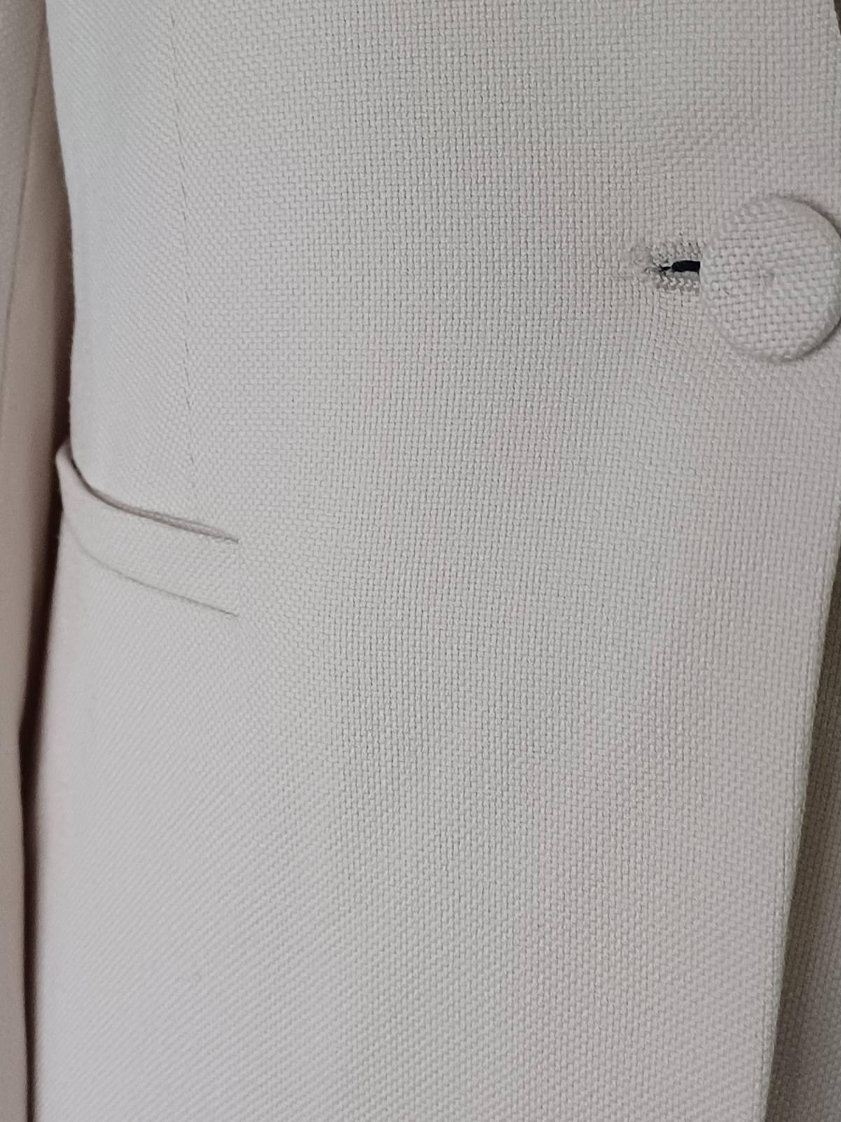 Жакет р. 38 Кремовий (7281562wer) - фото 4 Жакет р. 38 Кремовий (7281562wer) - фото 4