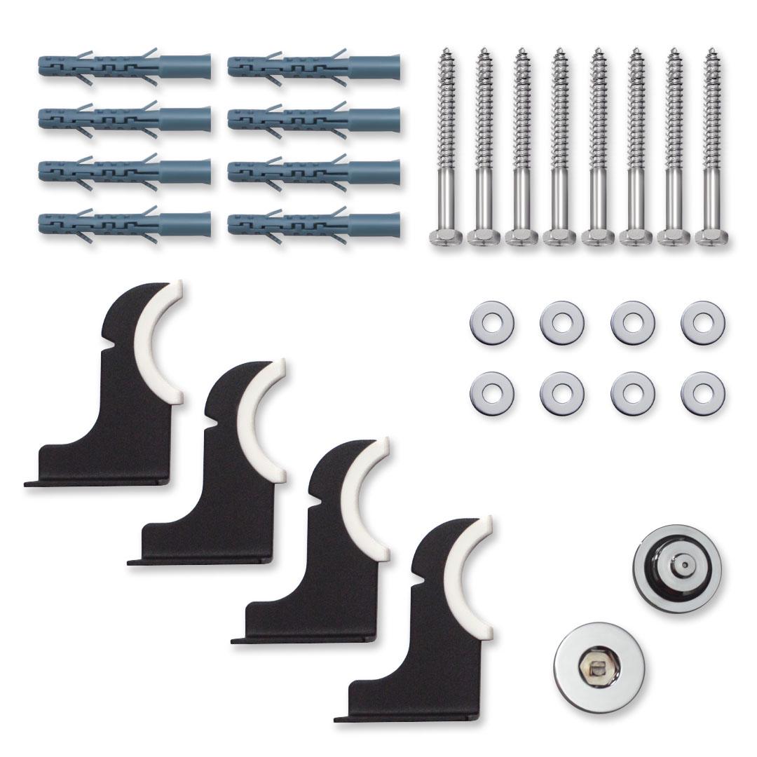 Вертикальний радіатор NAVIN Largo 452х1800-6 мм anticor Чорний муар (S02-244062-4518) - фото 7 Вертикальний радіатор NAVIN Largo 452х1800-6 мм anticor Чорний муар (S02-244062-4518) - фото 7