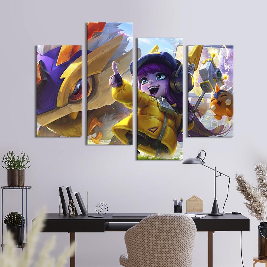 Картина на полотні Ліга Легенд 149x106 см (1462-42)