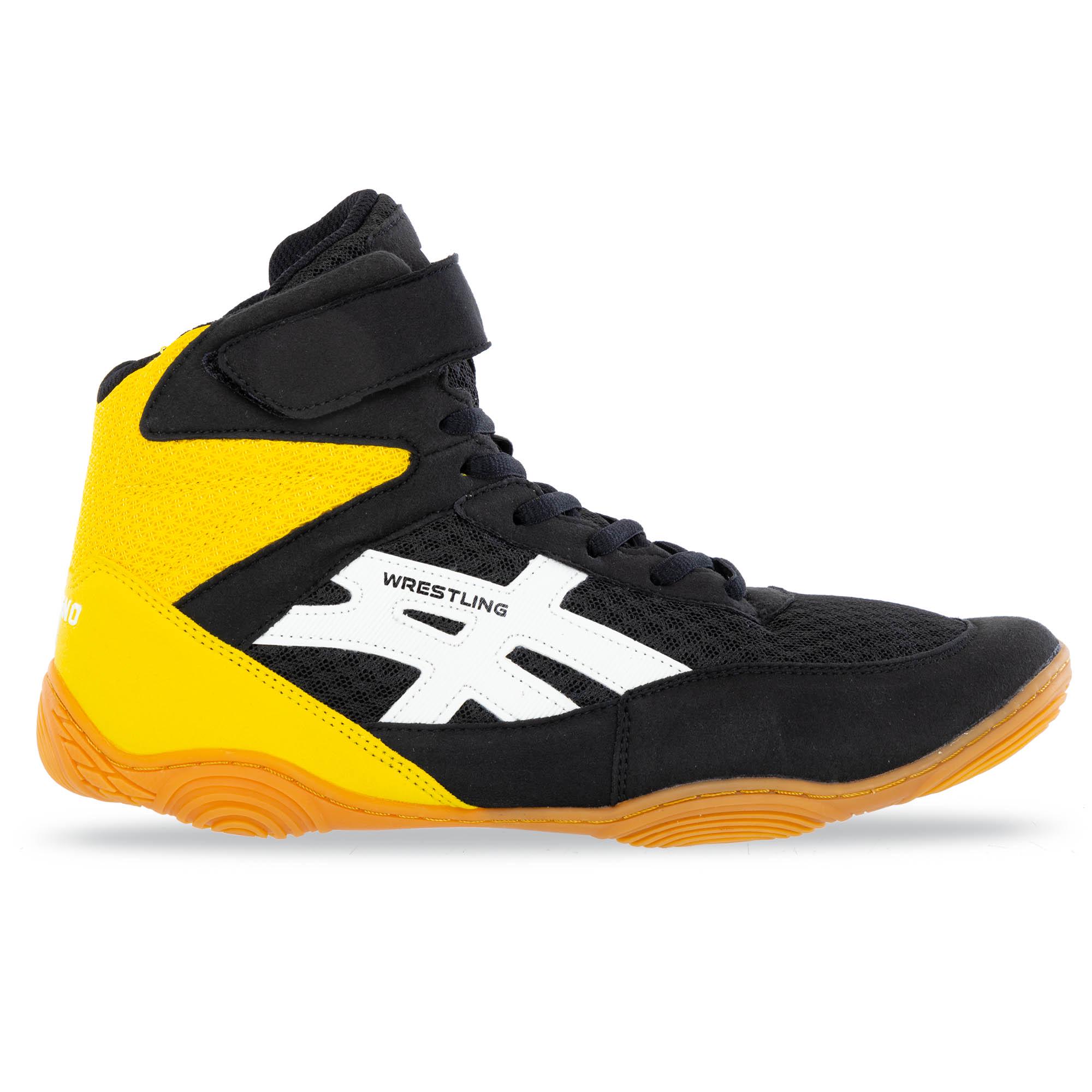 Борцівки Difeno W-2005-7 р. 43/27,5 см Чорний/Жовтий (6936116104759) - фото 6 Борцівки Difeno W-2005-7 р. 43/27,5 см Чорний/Жовтий (6936116104759) - фото 6