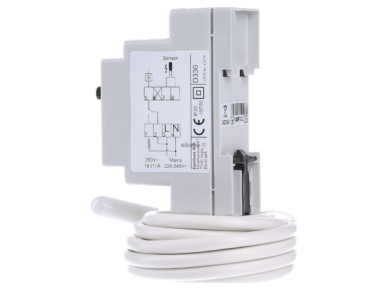 Терморегулятор DEVIreg 330 -10 °С … +10 °С - фото 3 Терморегулятор DEVIreg 330 -10 °С … +10 °С - фото 3