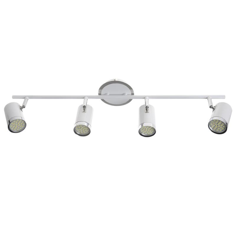 Светильник спот Brille HTL-174/4 GU10 WH (26-407)