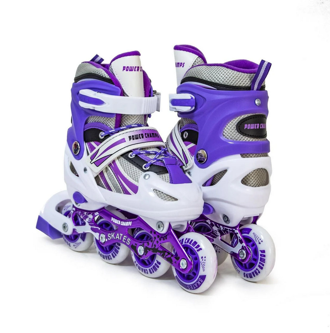Дитячі ролики Power Champs Розмір р. 29-33 Фіолетовий (2026252347) Дитячі ролики Power Champs Розмір р. 29-33 Фіолетовий (2026252347)