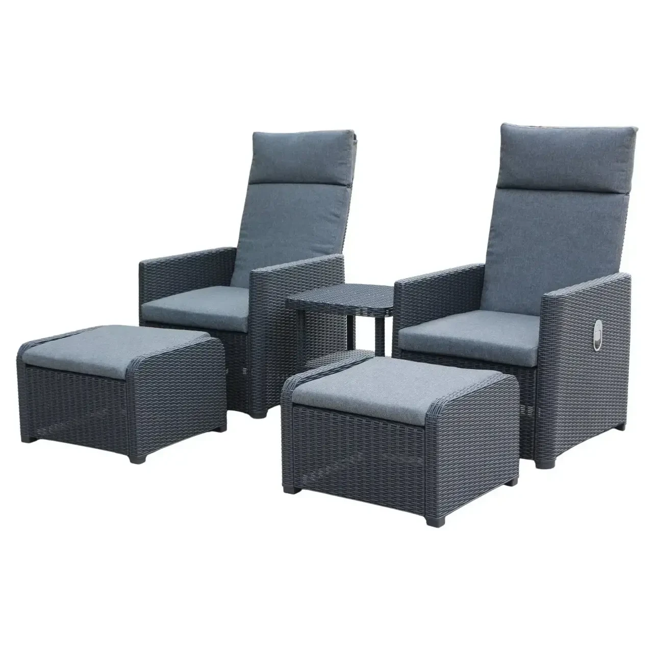 Комплект садовой мебели GardenLine LYON ZUM6430 Серый (1343)