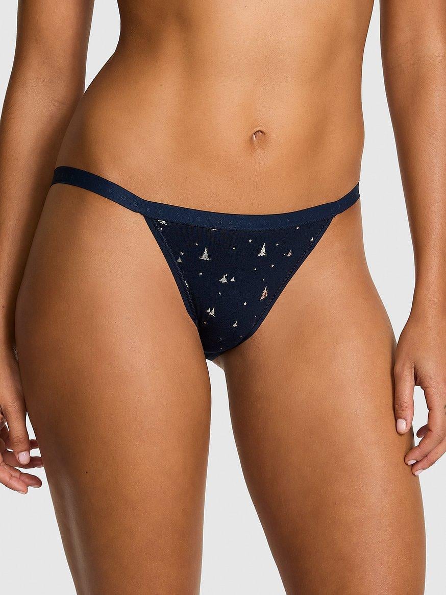 Трусики женские Victoria's Secret Stretch Cotton String Bikini XL Cиний (289779589734) Трусики женские Victoria's Secret Stretch Cotton String Bikini XL Cиний (289779589734)